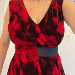 Velvet holiday party Rachel Roy dress